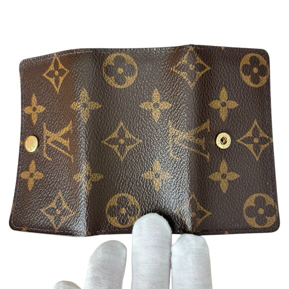 Authentic LOUIS VUITTON Monogram 4 Key Case Snap Brown RA2140 - Picture 4 of 16